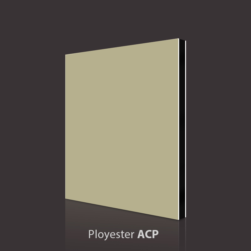 Aluminiowy panel kompozytowy PVDF w kolorze szampańskiego złota