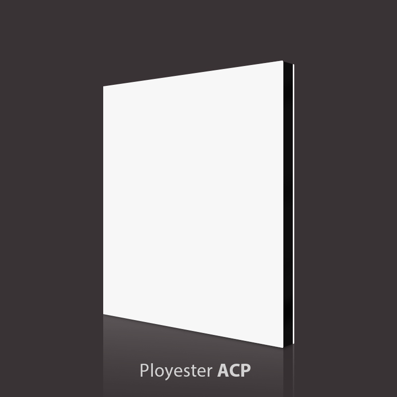 Mlecznobiały aluminiowy panel kompozytowy PVDF